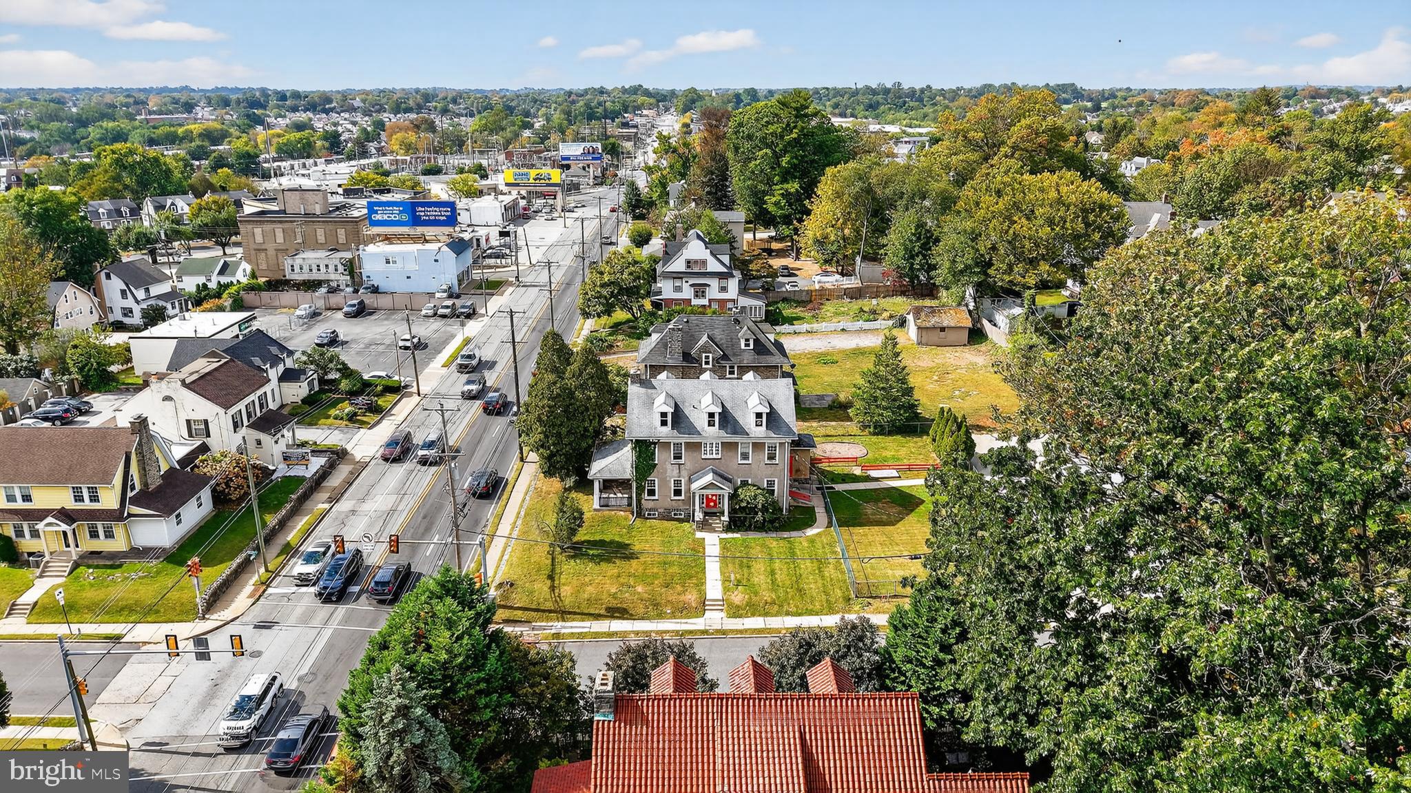 223 East Park Road Havertown, PA 19083 - Photo 5 of 43 an aerial view of residential houses with outdoor space
