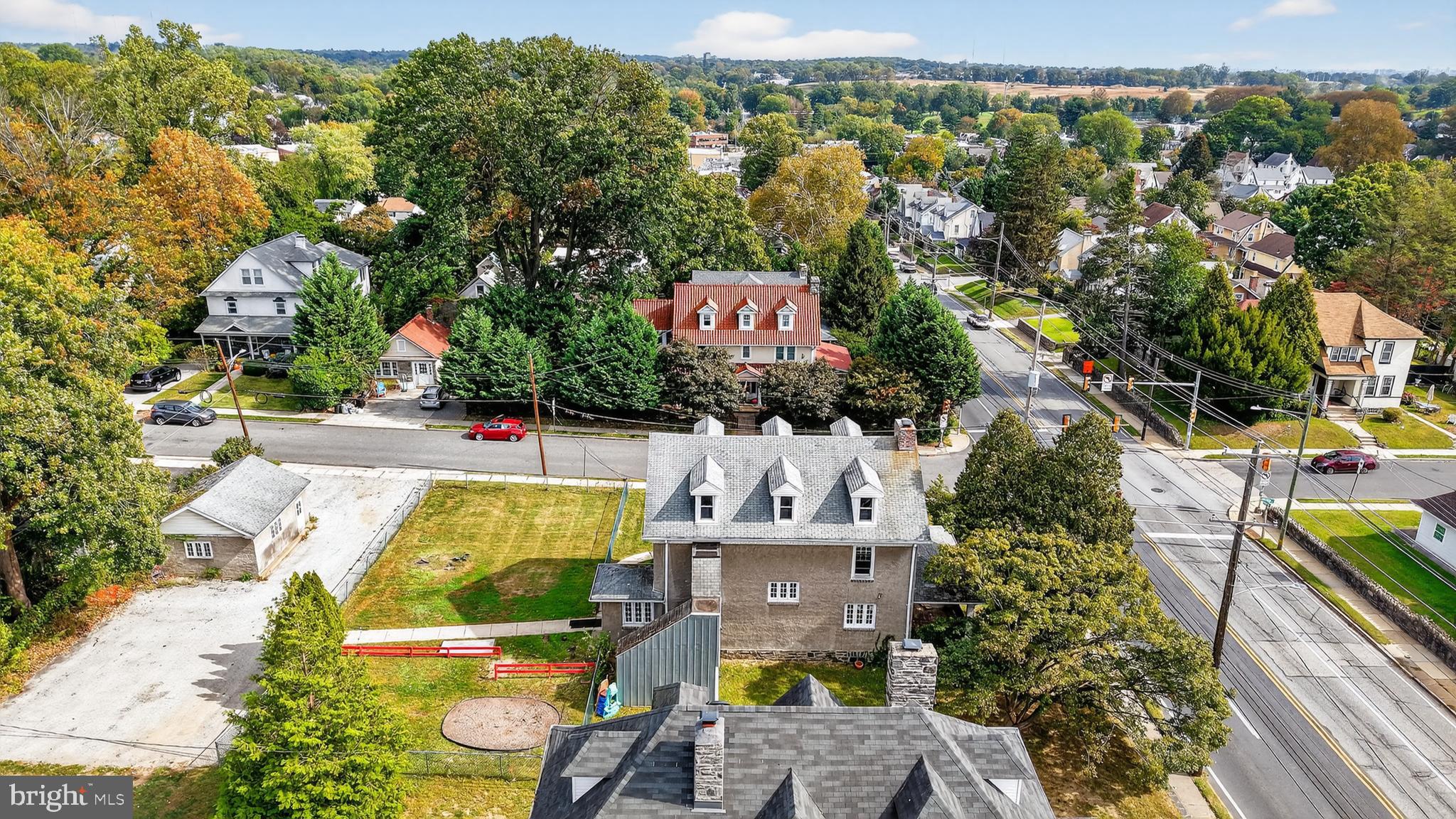 223 East Park Road Havertown, PA 19083 - Photo 10 of 43 an aerial view of residential houses with outdoor space