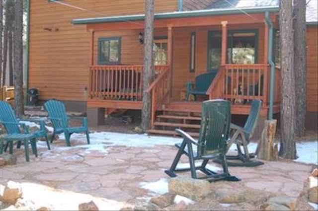 7168 Moon Pinetop, AZ 85935 - Photo 5 of 5 a view of two chairs in the patio