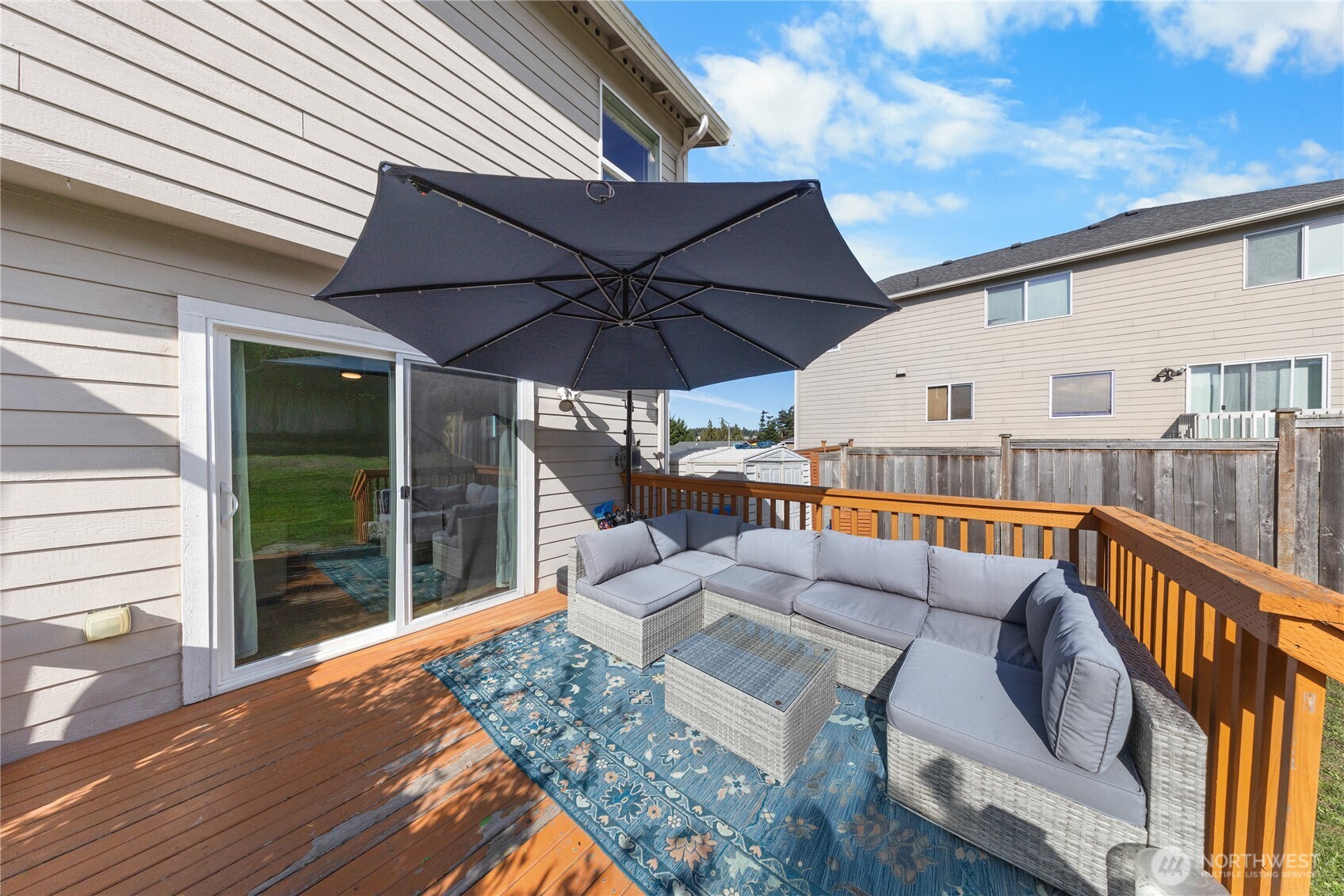 1608 Southwest Union Street Oak Harbor, WA 98277 - Photo 33 of 40 a view of a roof deck with furniture