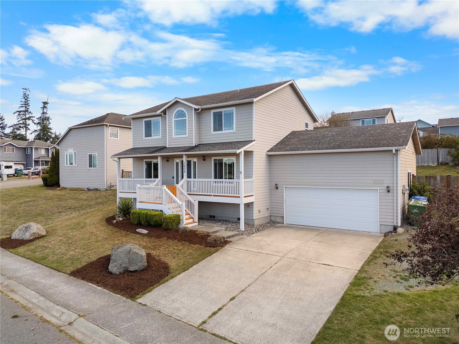 1608 Southwest Union Street Oak Harbor, WA 98277 - Photo 40 of 40 a view of a house with backyard