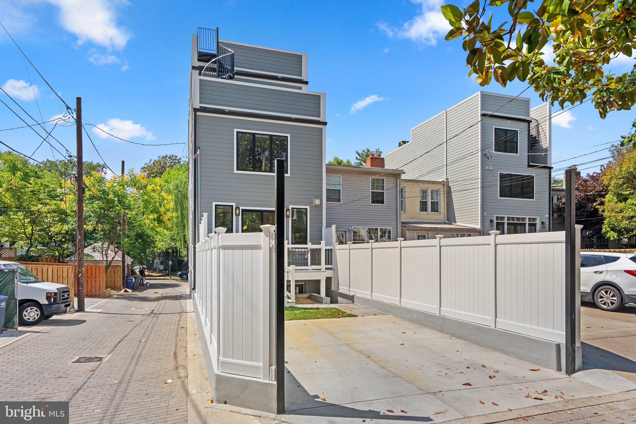3713 R Street Northwest Washington, DC 20007 - Photo 47 of 48 Rear Exterior
