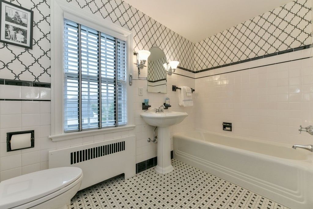 47 Standish Road Milton, MA 02186 - Photo 19 of 23 a bathroom with a sink toilet and shower