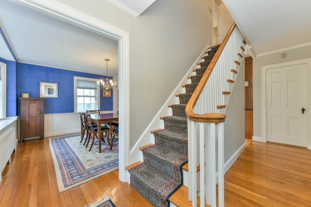 47 Standish Road Milton, MA 02186 - Photo 5 of 23 a view of entryway and hall with wooden floor