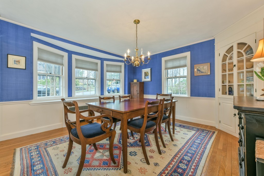 47 Standish Road Milton, MA 02186 - Photo 6 of 23 a view of a dining room with furniture window and wooden floor