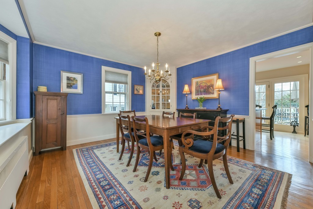 47 Standish Road Milton, MA 02186 - Photo 7 of 23 a view of a dining room with furniture window and wooden floor