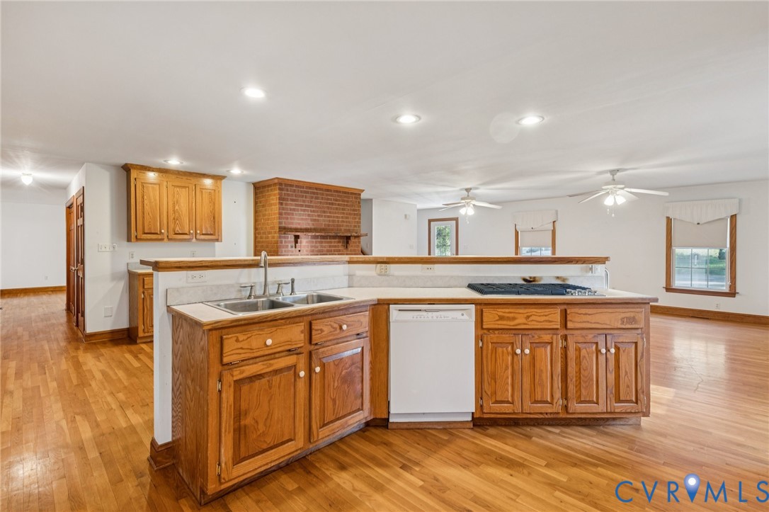 542 Ampthill Road Cartersville, VA 23027 - Photo 6 of 43 The kitchen has loads of cabinet space and a huge