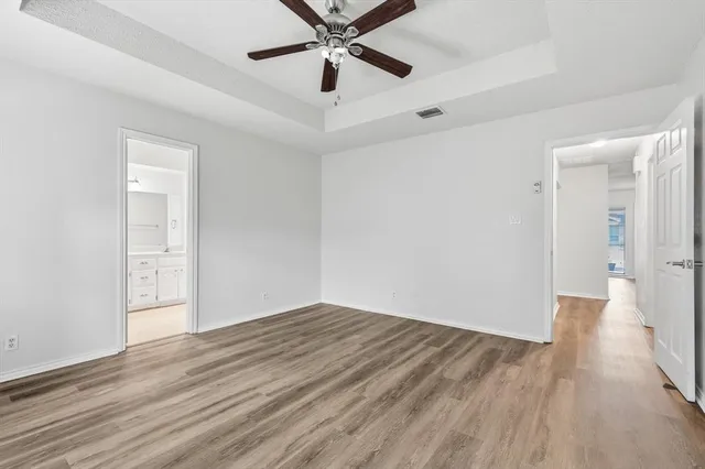 wooden floor in an empty room
