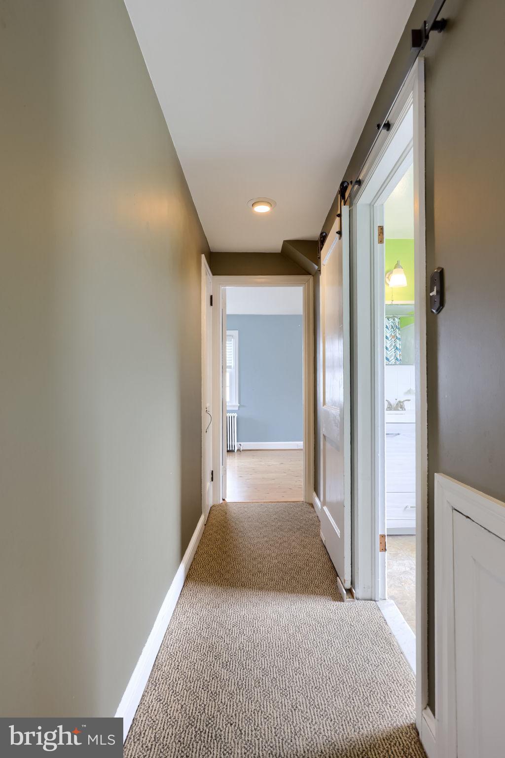9 Haskell Drive Lancaster, PA 17601 - Photo 25 of 32 a view of a hallway with wooden floor and staircase