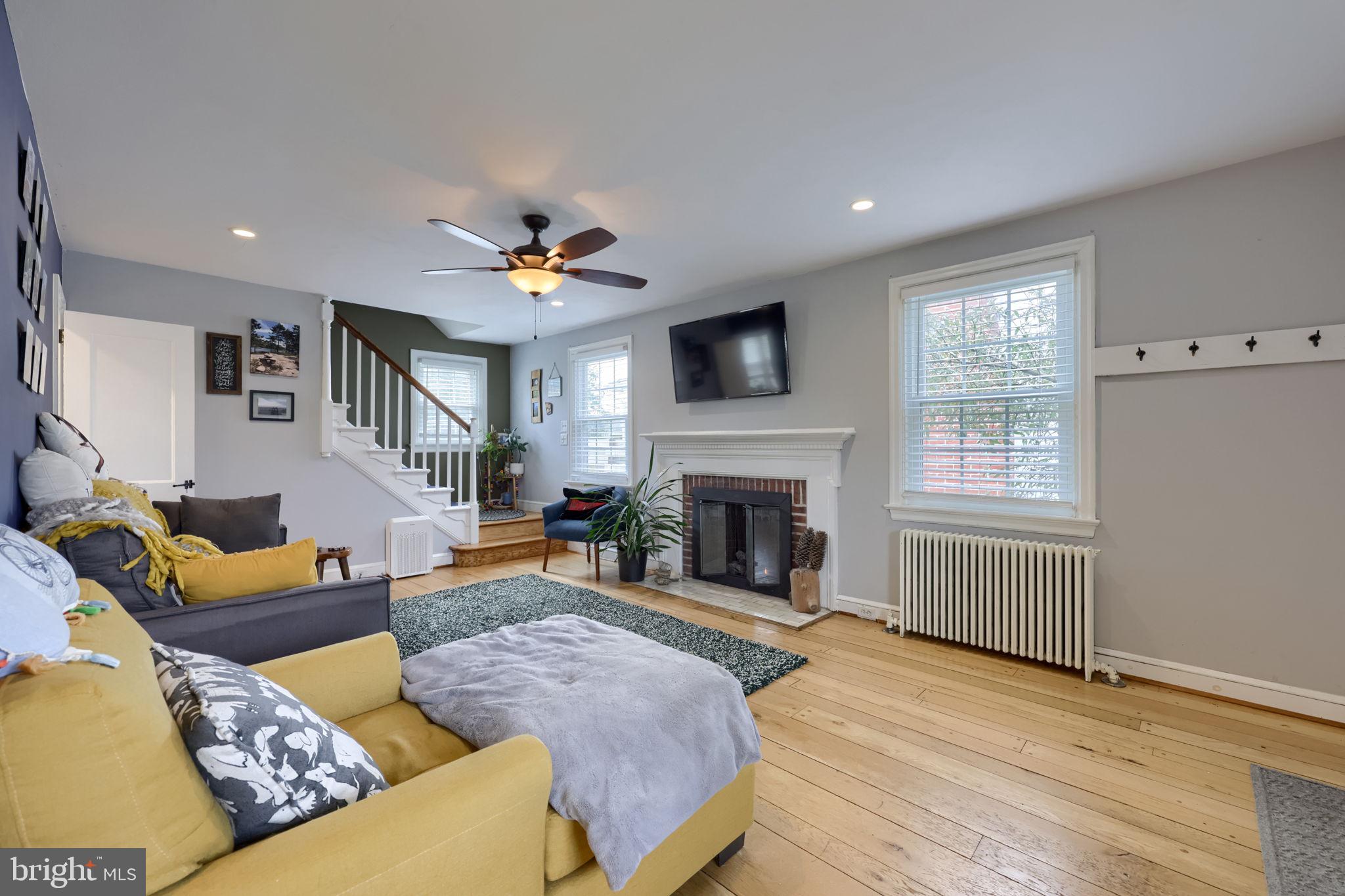 9 Haskell Drive Lancaster, PA 17601 - Photo 8 of 32 a living room with furniture and a fireplace