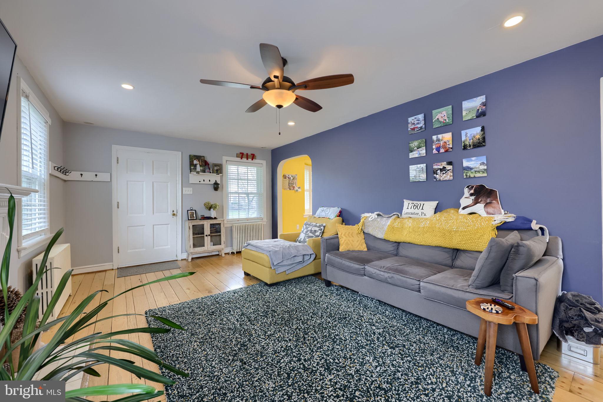 9 Haskell Drive Lancaster, PA 17601 - Photo 9 of 32 a living room with furniture and a fireplace