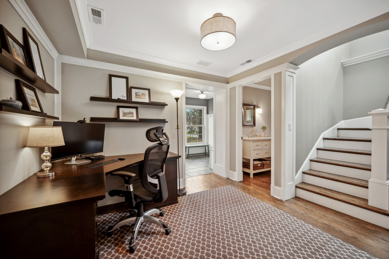 2002 Brandon Road Glenview, IL 60025 - Photo 14 of 37 a view of a workspace with furniture