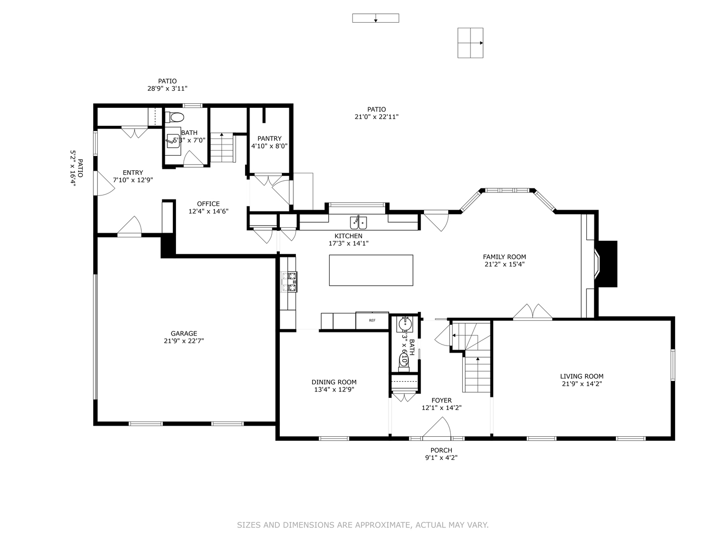 2002 Brandon Road Glenview, IL 60025 - Photo 36 of 37 a picture of a floor plan