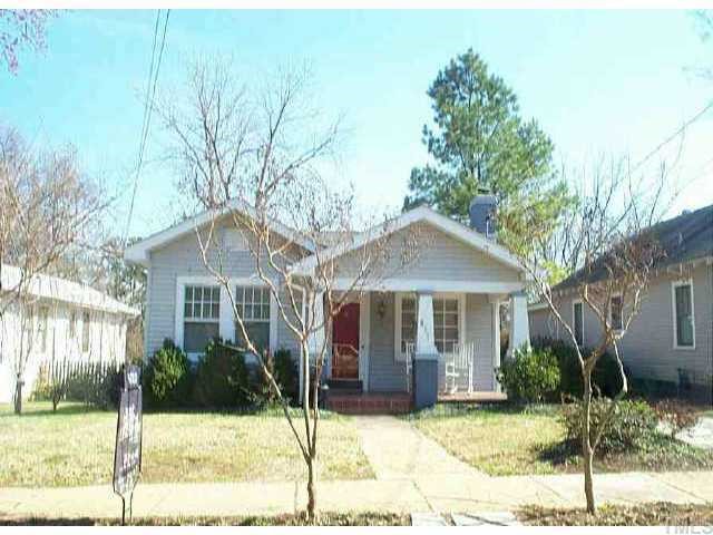 411 Aycock Street Raleigh, NC 27608 - Photo 1 of 1 a front view of a house with a porch