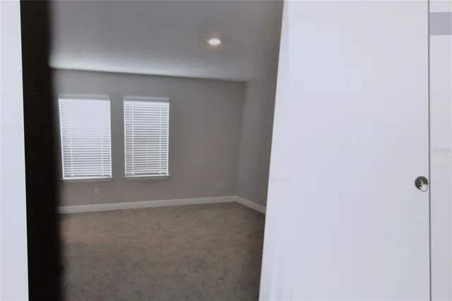 a view of empty room