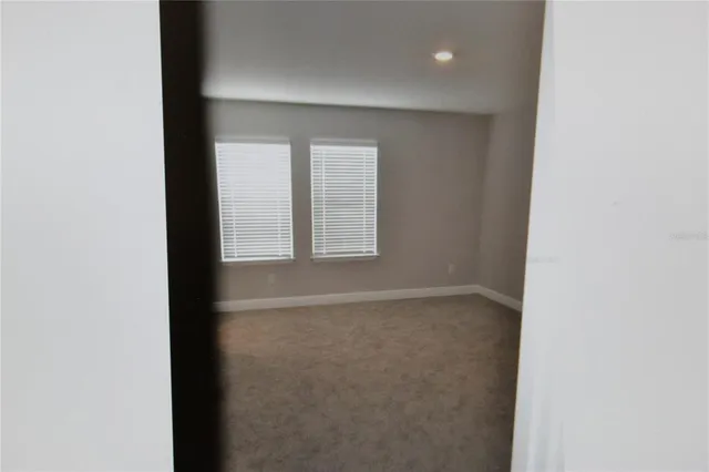 a view of empty room