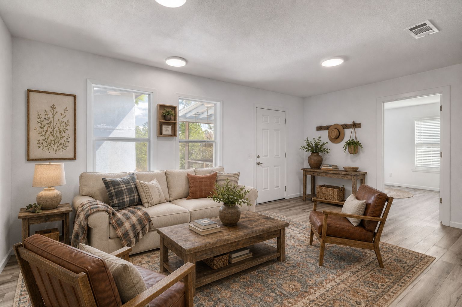 270 Kelley Road West Bastrop, TX 78602 - Photo 6 of 29 a living room with furniture and a couch