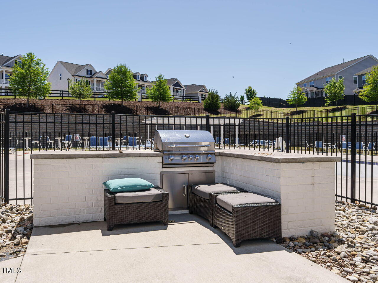 2909 Thurman Dairy Loop Wake Forest, NC 27587 - Photo 42 of 46 a balcony with furniture and city view