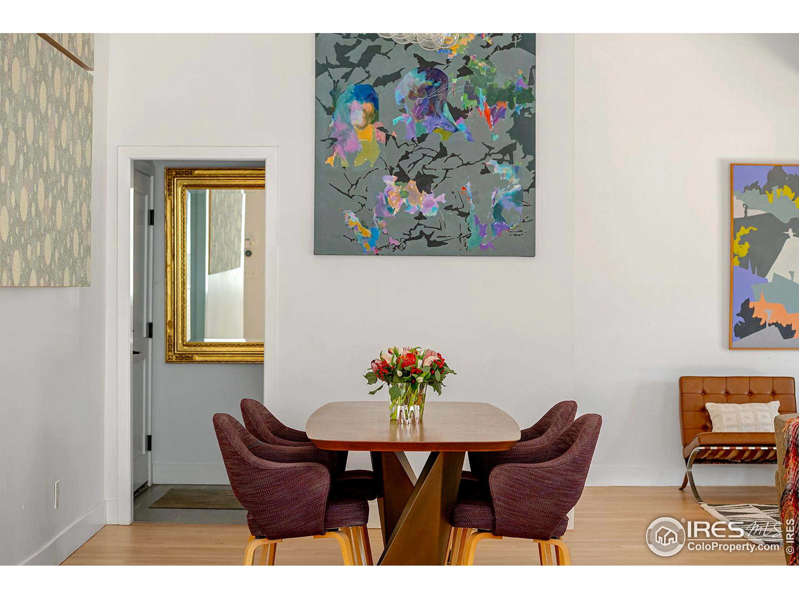 1707 Grape Avenue Boulder, CO 80304 - Photo 3 of 35 a dining room with furniture and wooden floor
