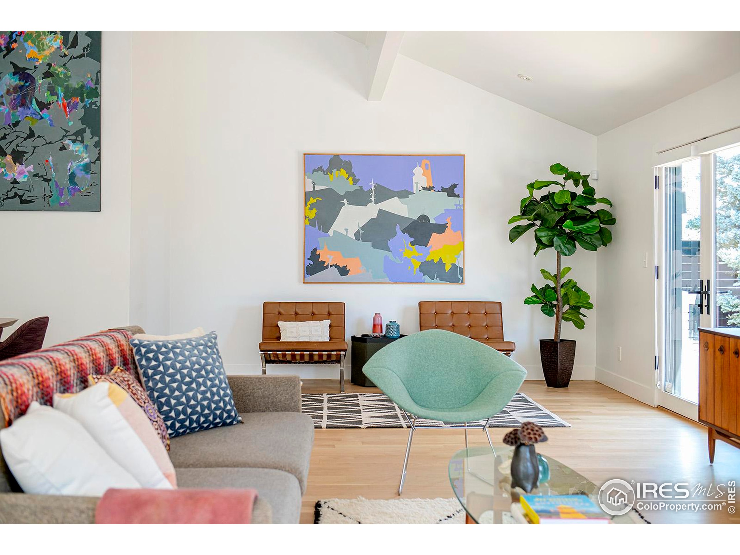 1707 Grape Avenue Boulder, CO 80304 - Photo 5 of 35 a living room with furniture and a potted plant