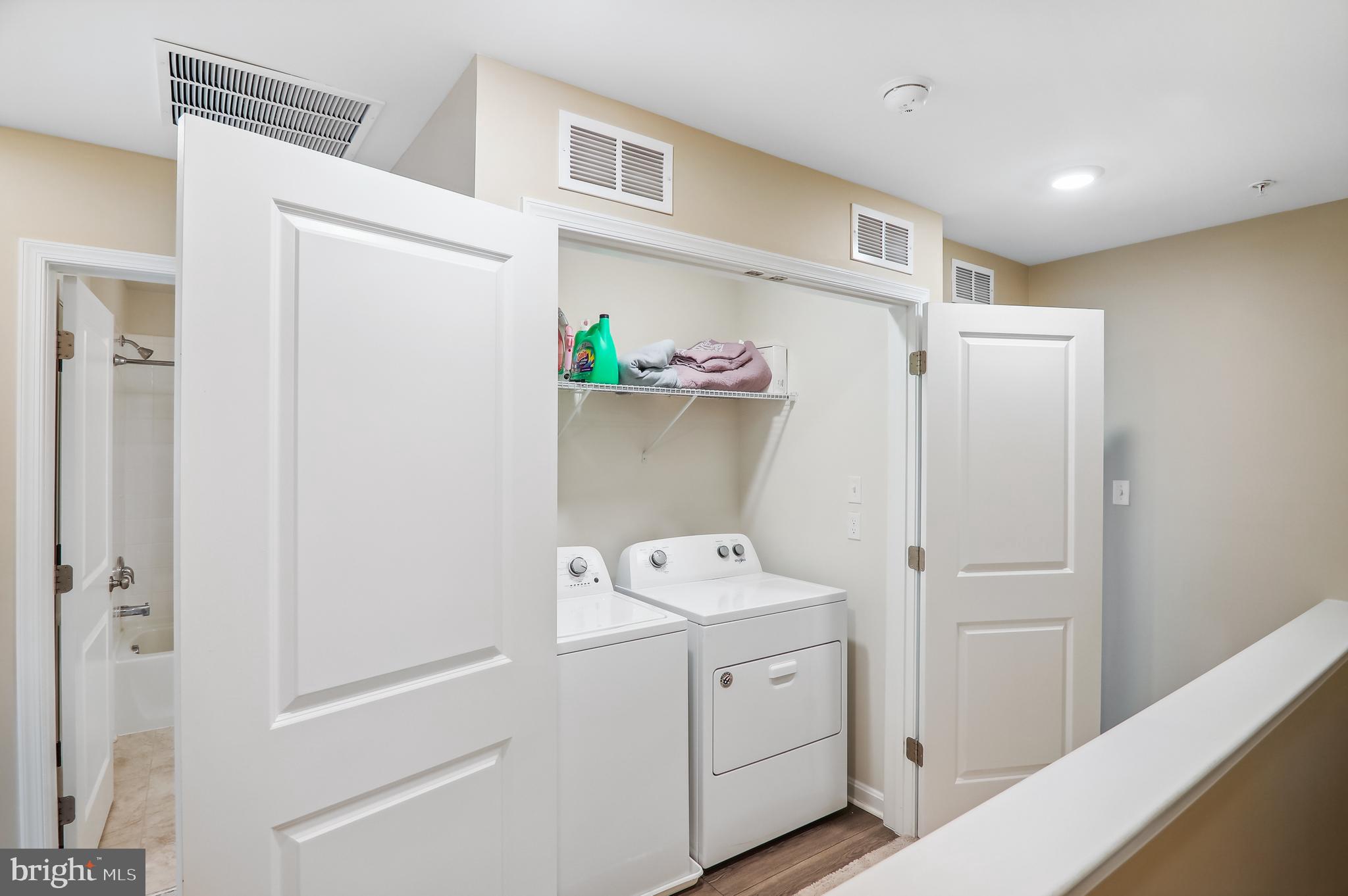 9826 Ruby Lockhart Boulevard Bowie, MD 20721 - Photo 17 of 43 Bedroom Level Laundry