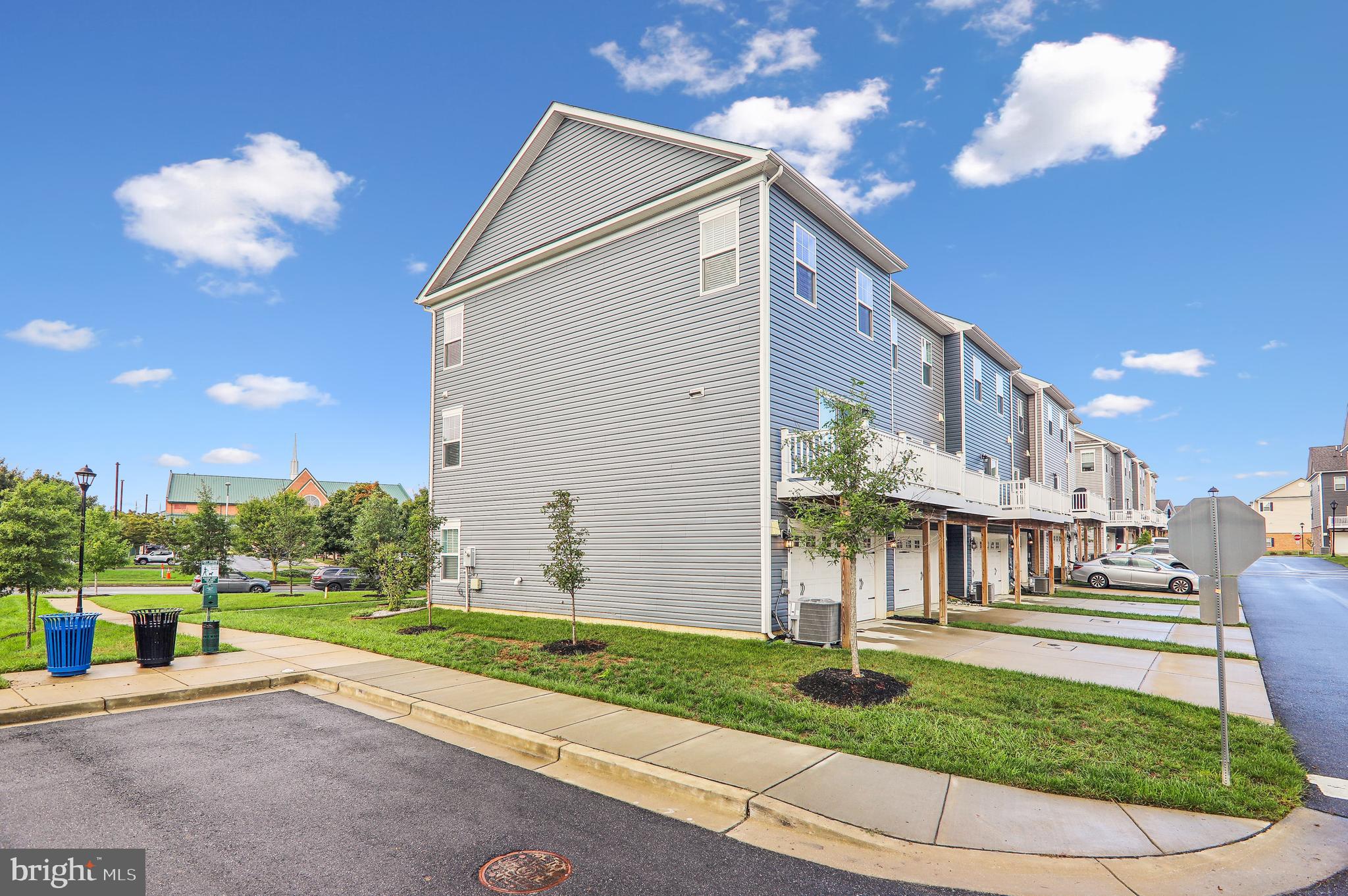 9826 Ruby Lockhart Boulevard Bowie, MD 20721 - Photo 21 of 43 Rear Side of End Unit Townhome