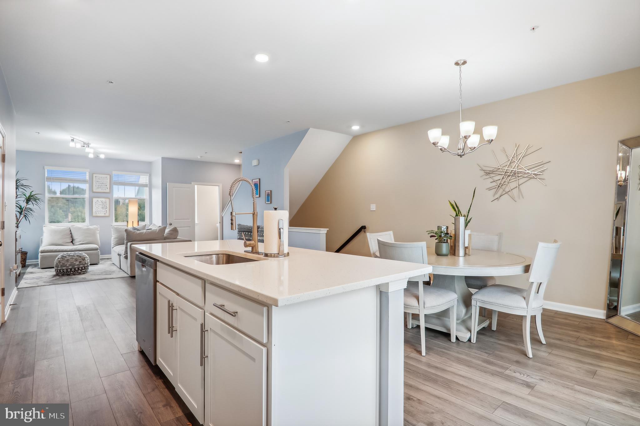 9826 Ruby Lockhart Boulevard Bowie, MD 20721 - Photo 24 of 43 Kitchen Open to Dining Room
