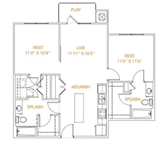 $1,835 | 810 West St Johns Avenue, Unit 2205, Austin, TX 78752