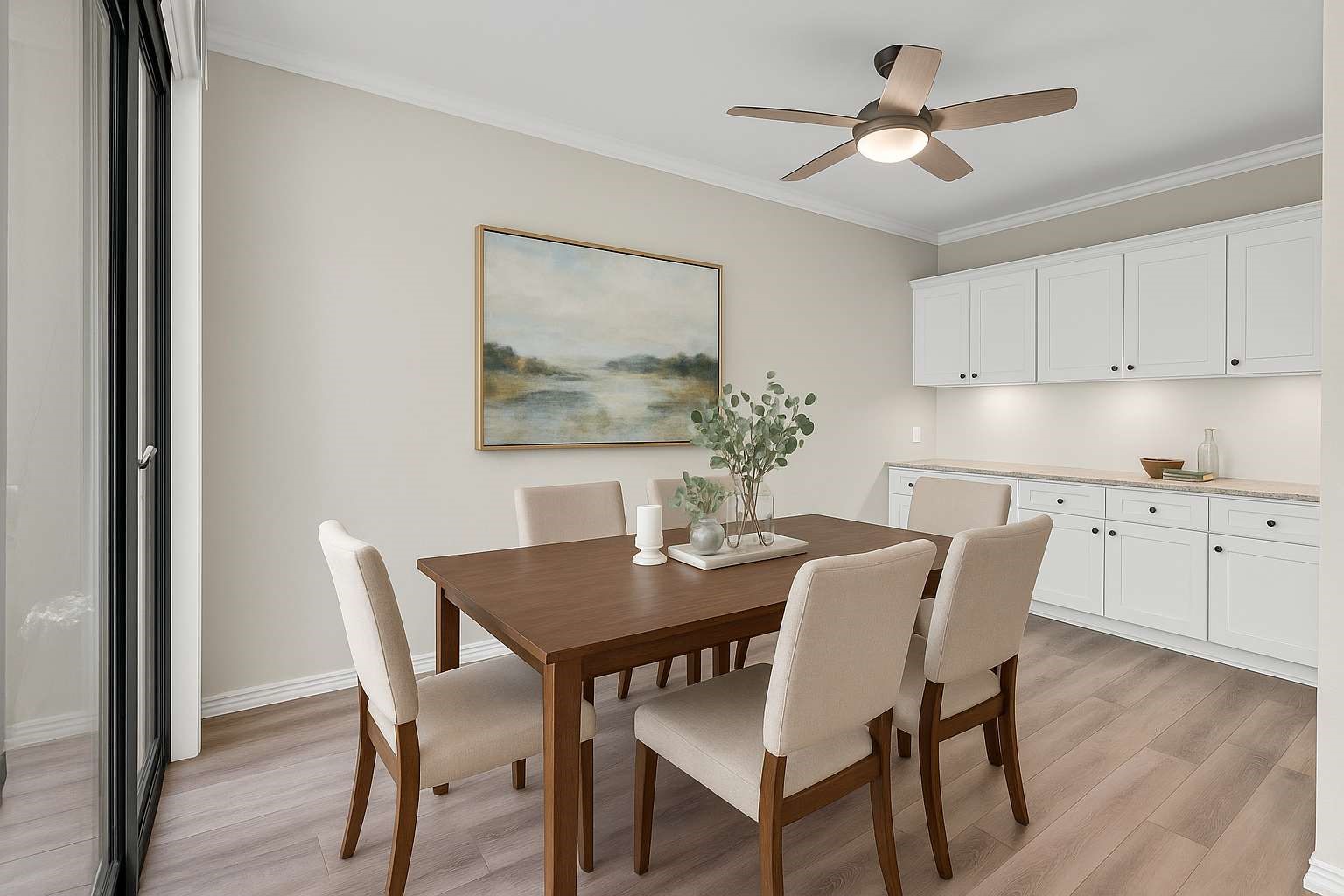 161 Litchfield Lane Houston, TX 77024 - Photo 11 of 30 Dinning area. Digital staged.