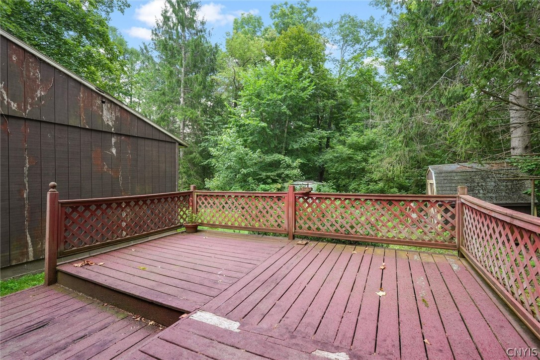 1246 County Rte 9 Volney, NY 13069 - Photo 26 of 37 Back deck