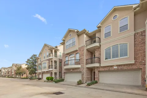 a front view of a building