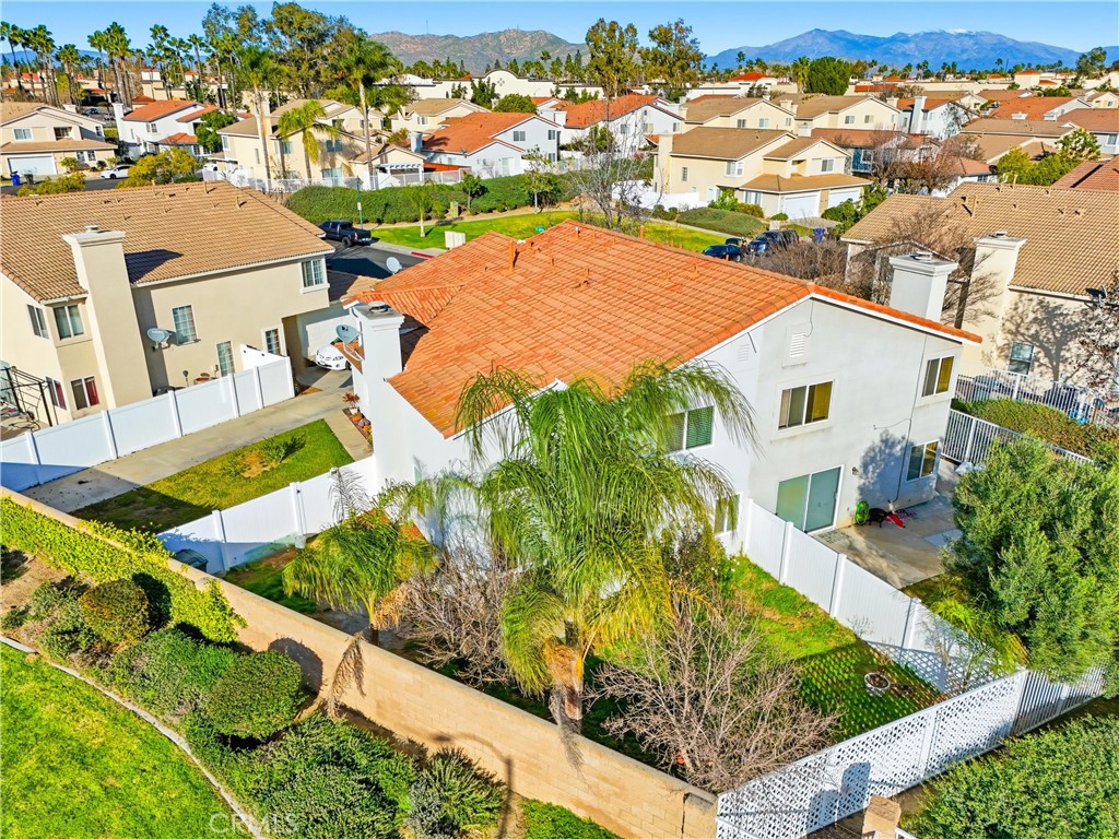 7639 Hillhurst Drive Riverside, CA 92508 - Photo 49 of 60 an aerial view of residential houses with outdoor space and street view