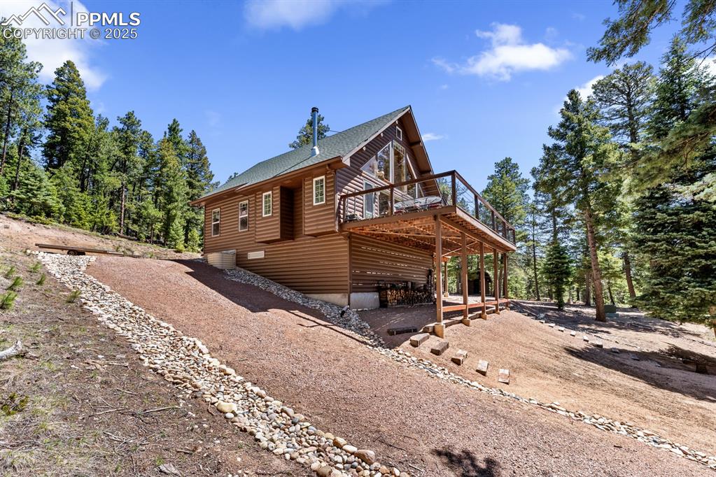 163 Wonder Trail Rye, CO 81069 - Photo 4 of 50 a view of a house with snow on the side of the road