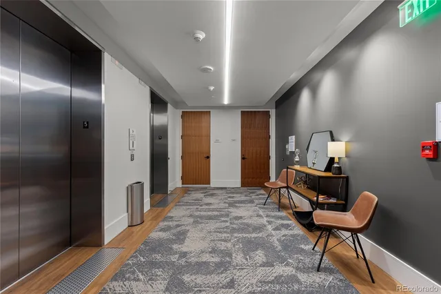 a view of a building with a street