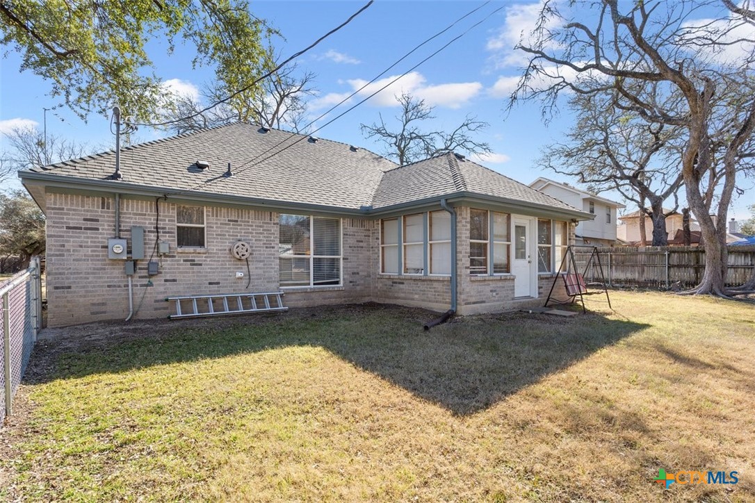 8 Sycamore Court Belton, TX 76513 - Photo 29 of 30 a front view of a house with a yard outdoor seating and covered with trees