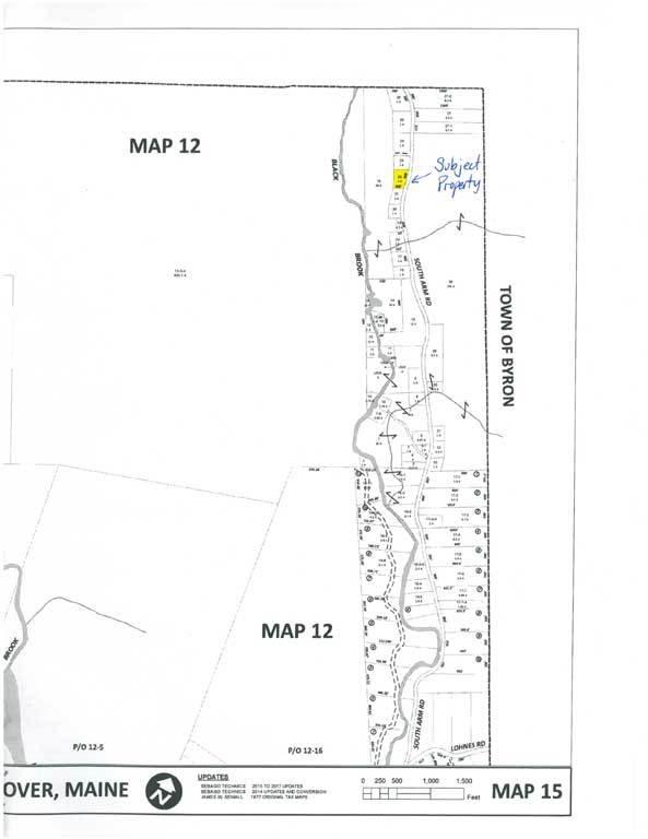 901 South Arm Road Andover, ME 04216 - Photo 23 of 23 map