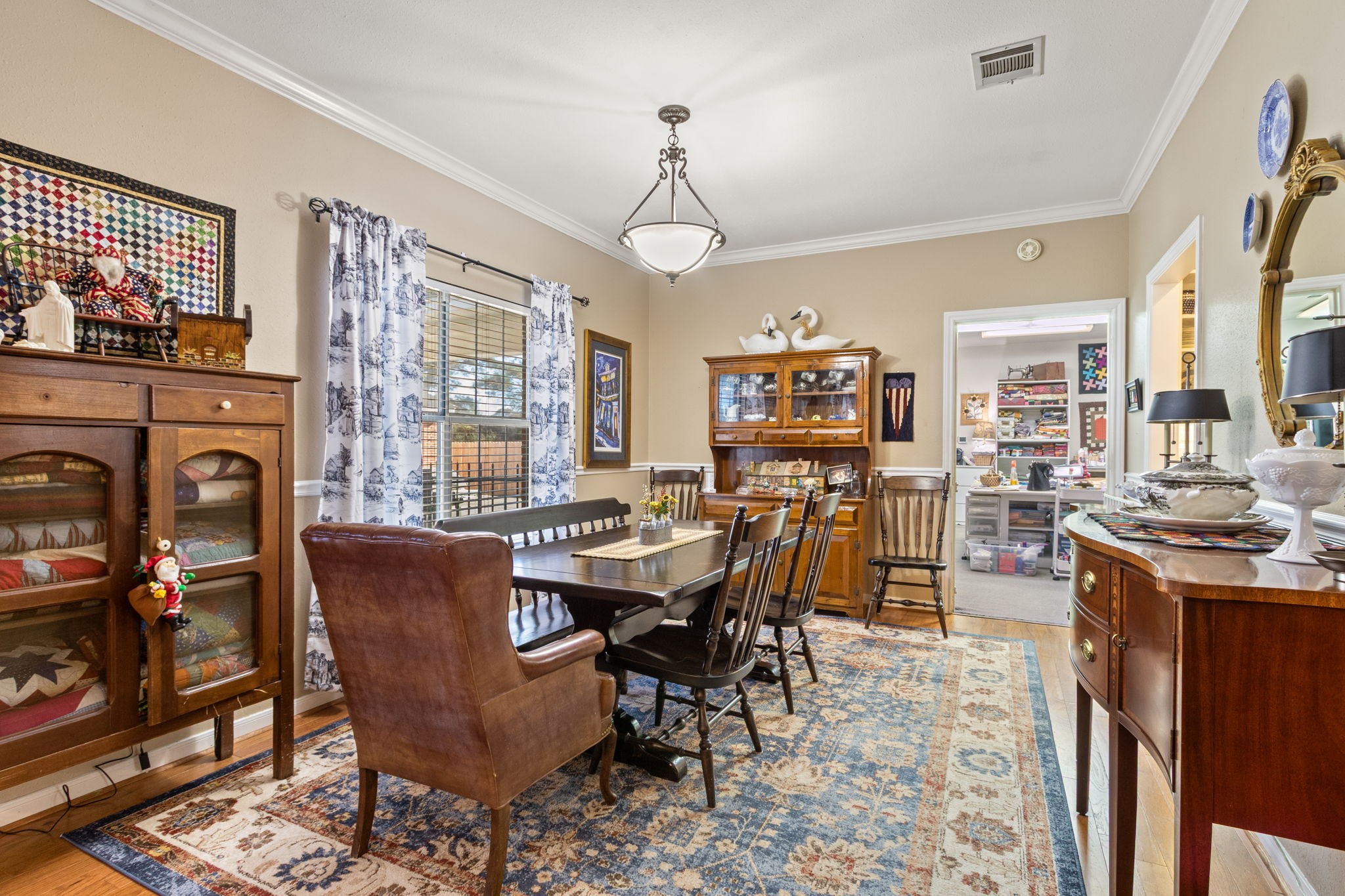 30610 Quinn Road Tomball, TX 77375 - Photo 19 of 50 Dining Room which is located off the Kitchen.