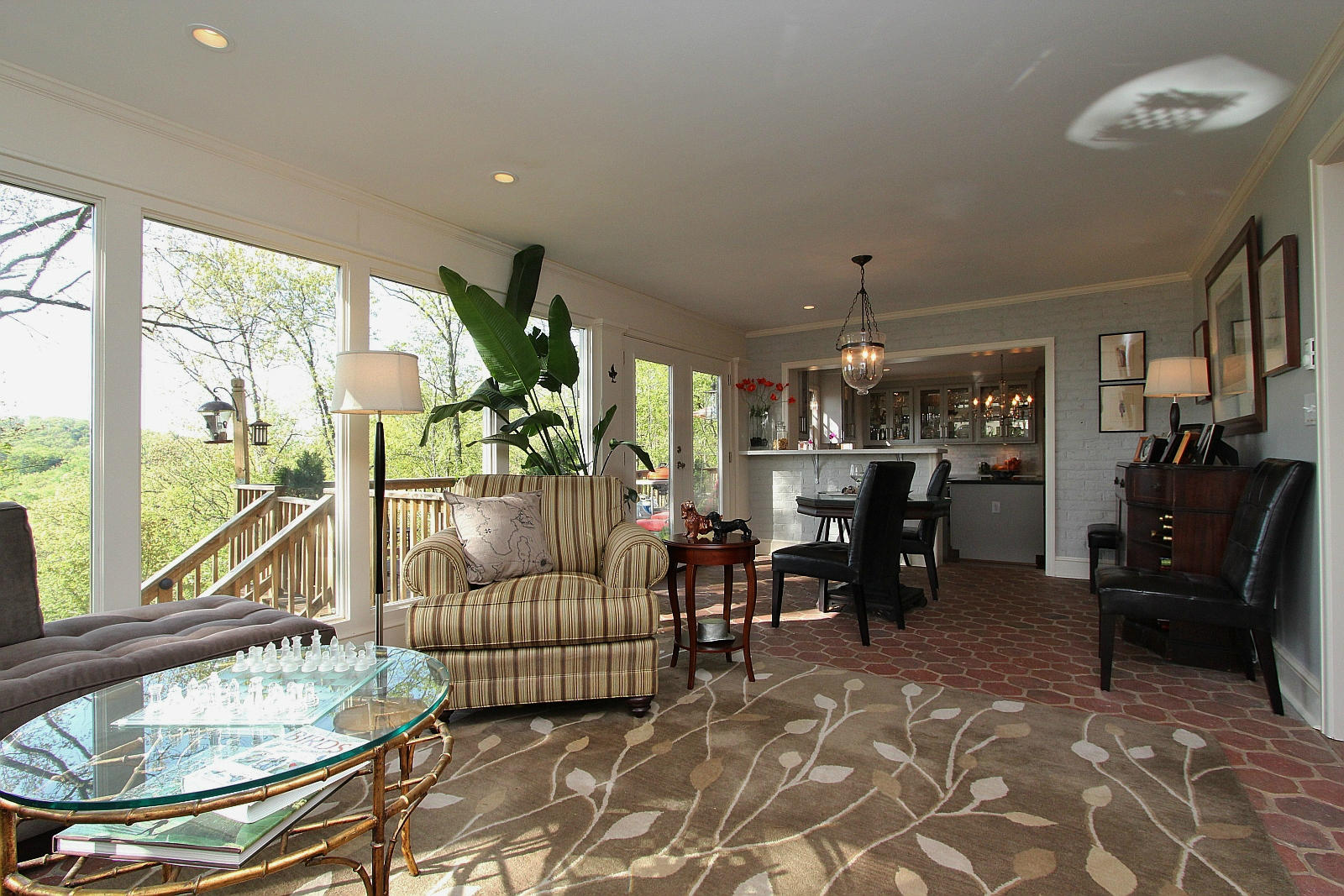 3232 Fordham Road Southwest Roanoke, VA 24014 - Photo 11 of 36 a living room with furniture and a dining table