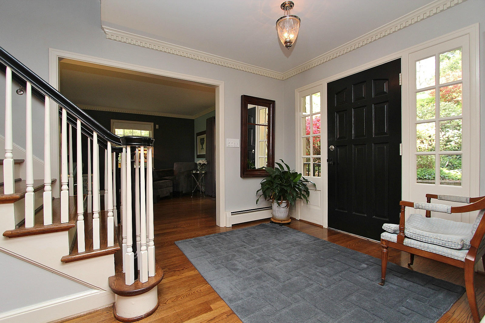 3232 Fordham Road Southwest Roanoke, VA 24014 - Photo 6 of 36 a living room with furniture and a porch