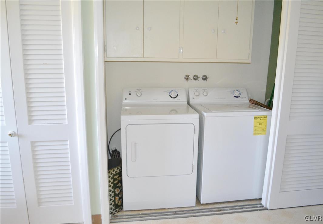 355 Wedgewood Road Bethlehem, PA 18017 - Photo 10 of 27 The washer and dryer are tucked away neatly in thi