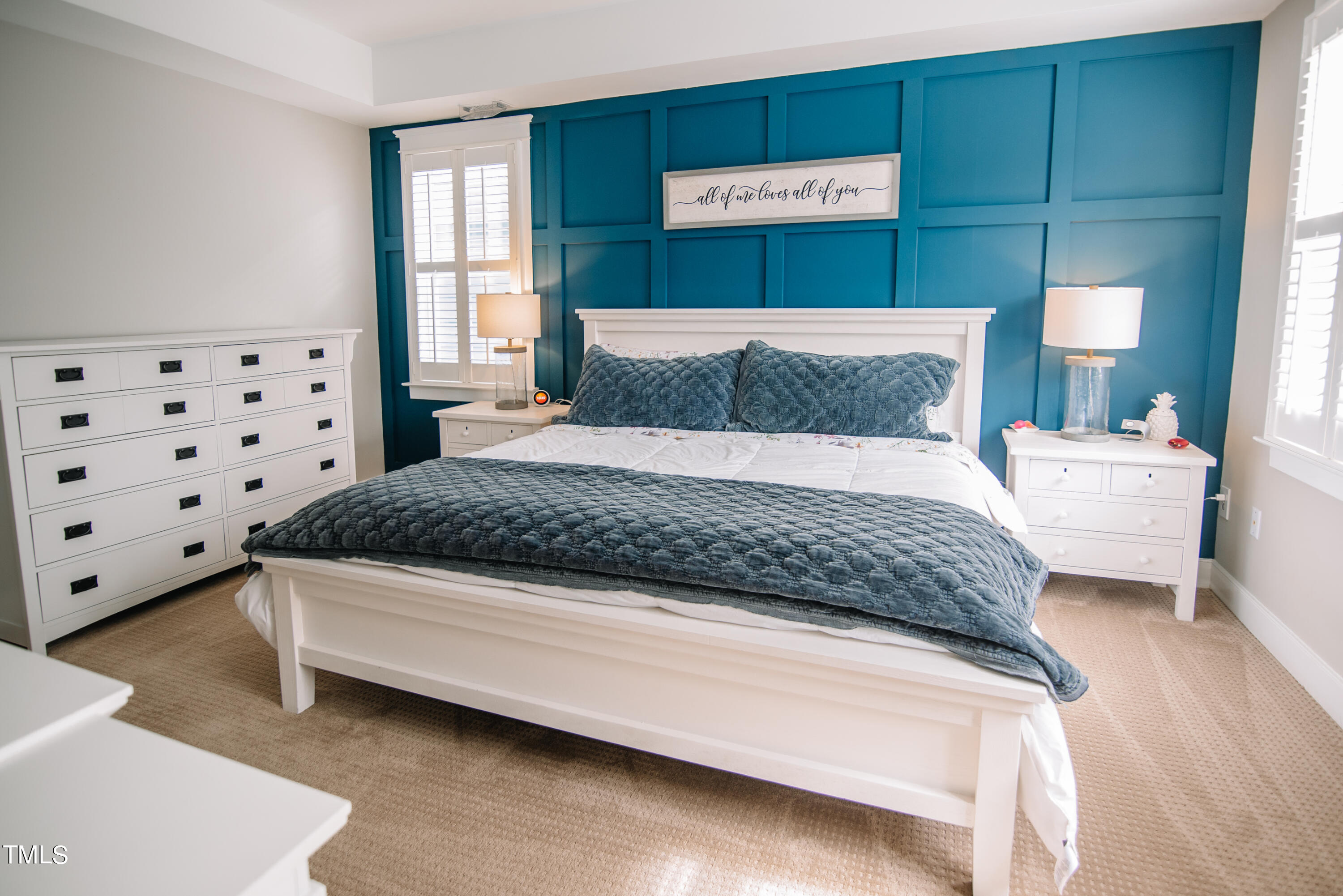 2222 Dunlin Lane Raleigh, NC 27614 - Photo 15 of 35 Stunning feature wall adds just the right amount of charm!