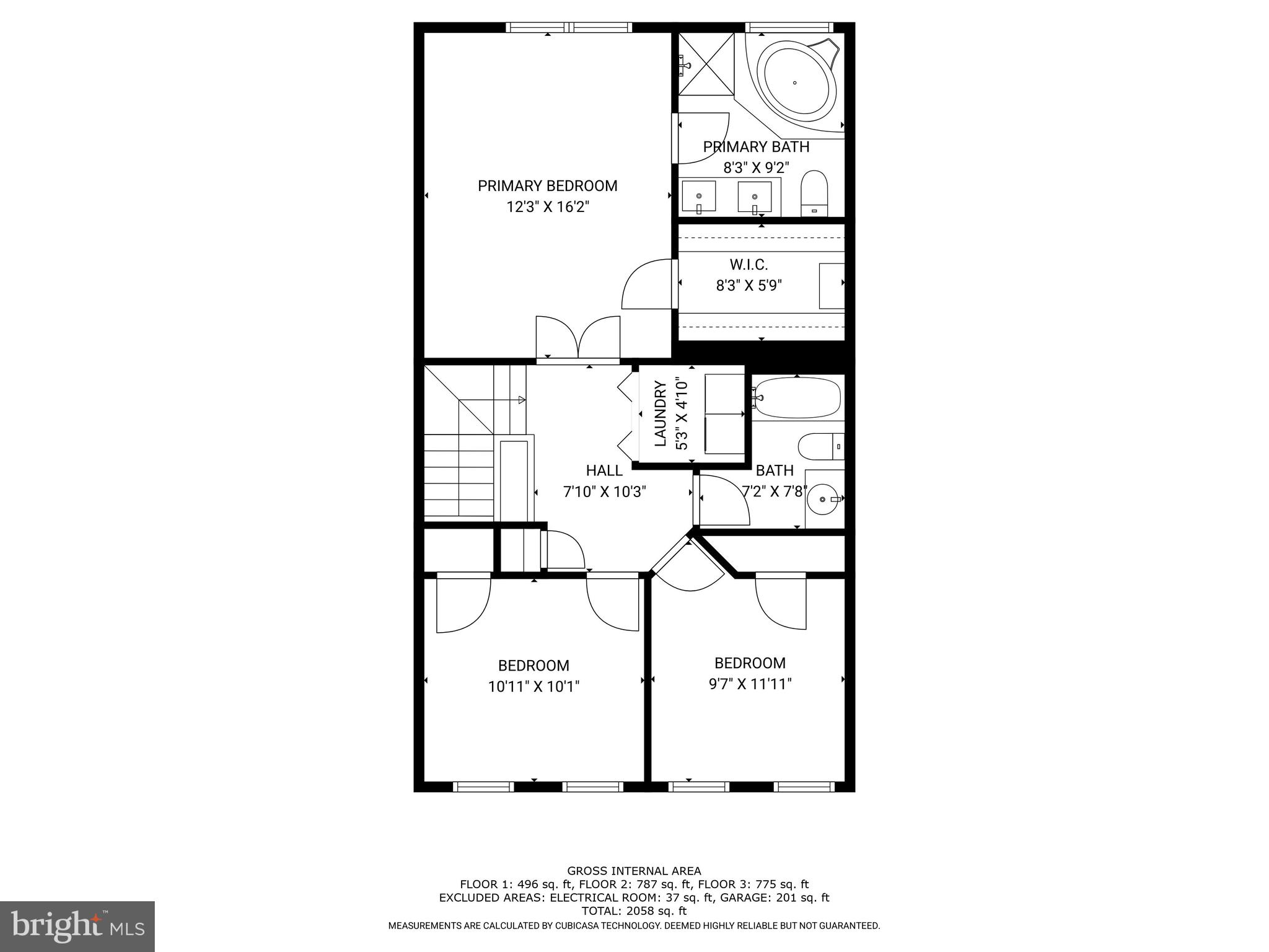 4603 Buckhorn Ridge Fairfax, VA 22030 - Photo 51 of 55 Upper Level 2