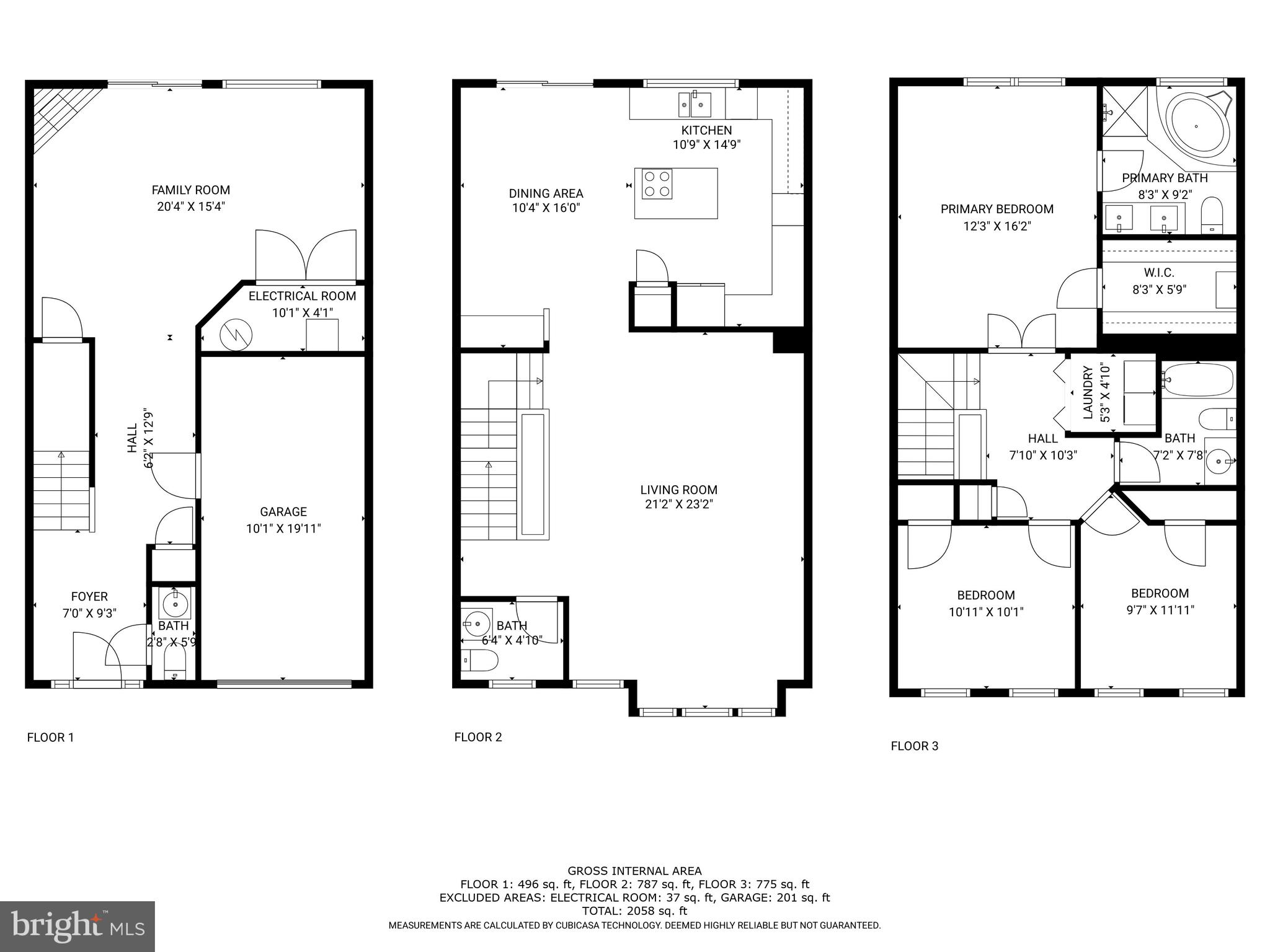 4603 Buckhorn Ridge Fairfax, VA 22030 - Photo 55 of 55 Floor Plan