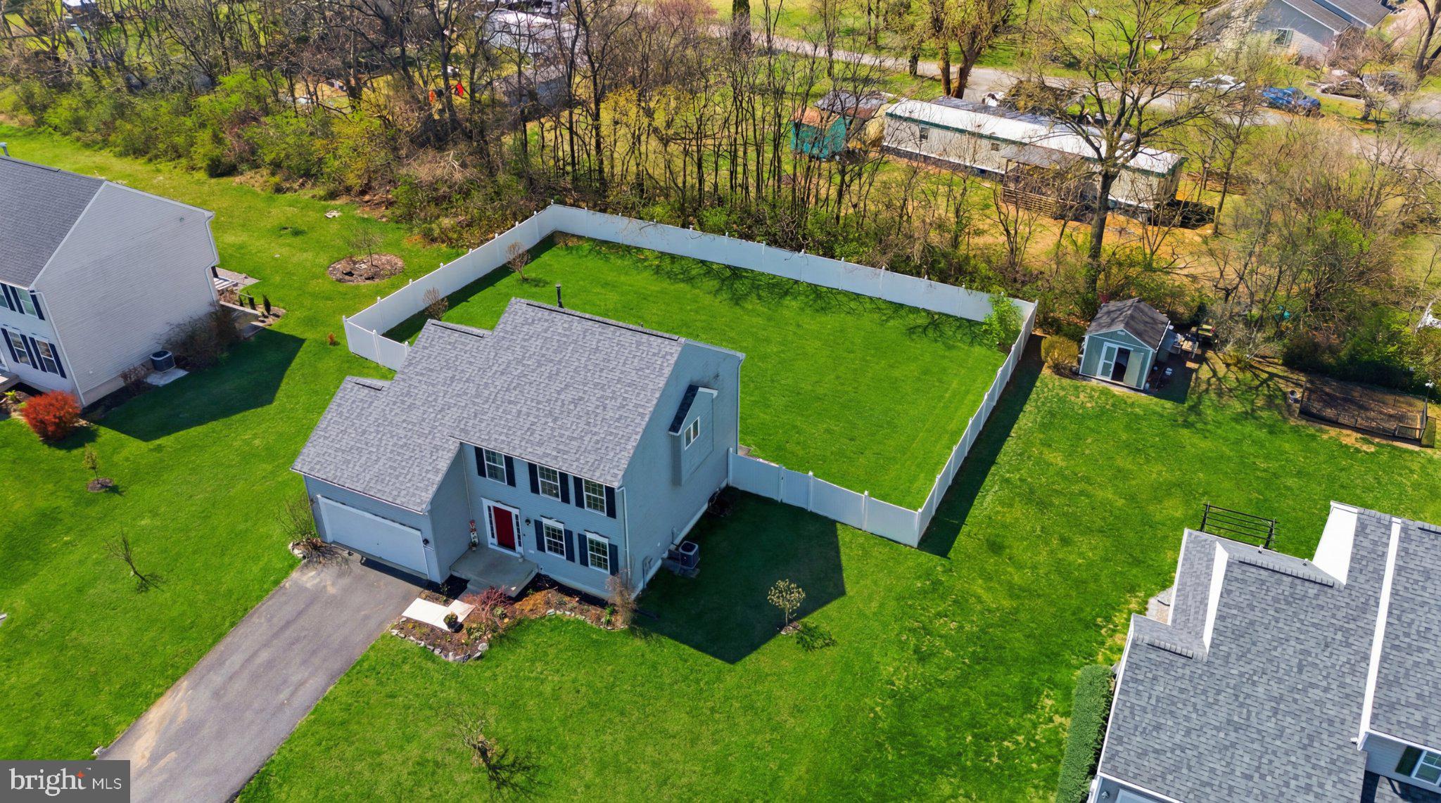 486 Calvert Circle Bunker Hill, WV 25413 - Photo 45 of 52 an aerial view of a house