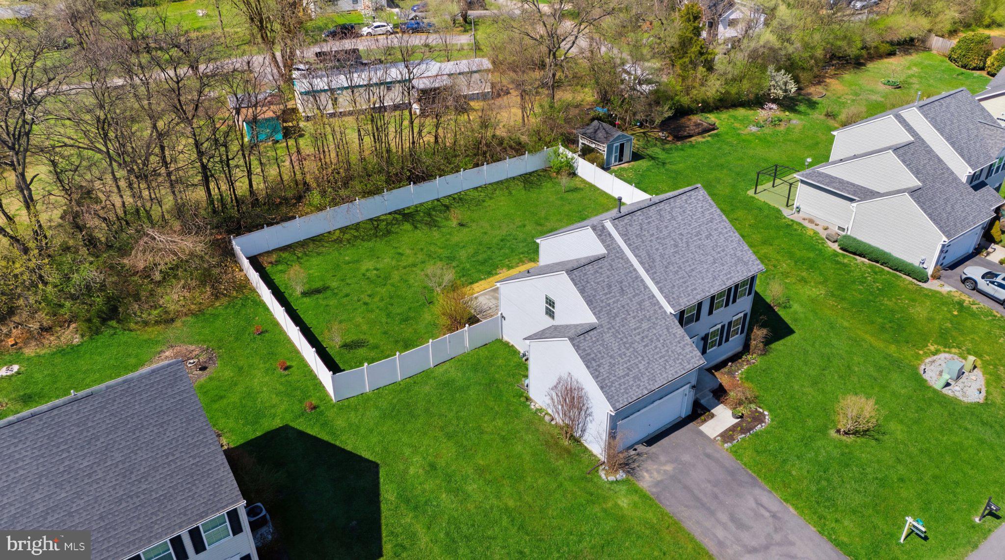 486 Calvert Circle Bunker Hill, WV 25413 - Photo 47 of 52 an aerial view of a house