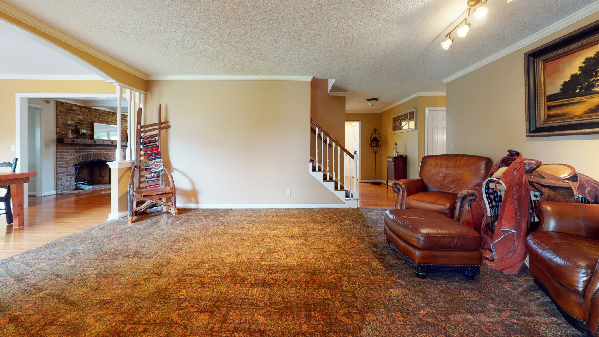 4741 Cathey Ridge Road Manchester, TN 37355 - Photo 34 of 50 a living room with furniture and a gym