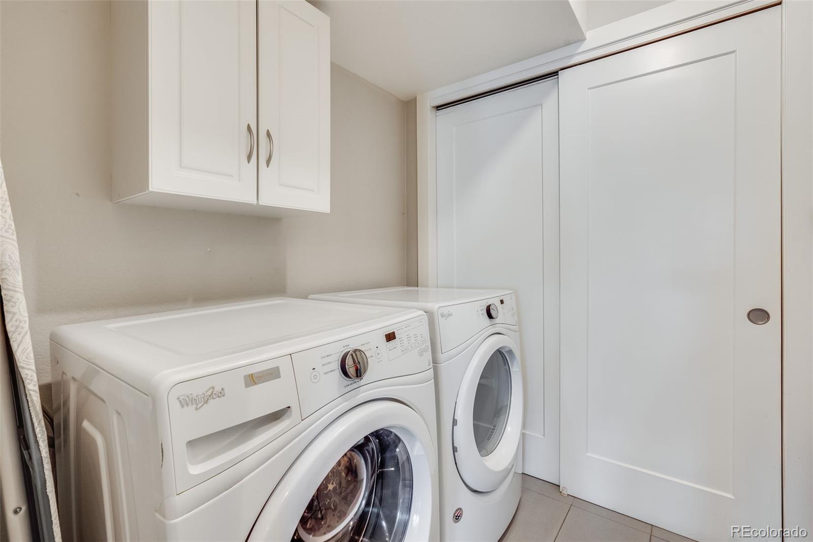 5240 Stuart Street Denver, CO 80212 - Photo 13 of 42 a utility room with dryer and washer