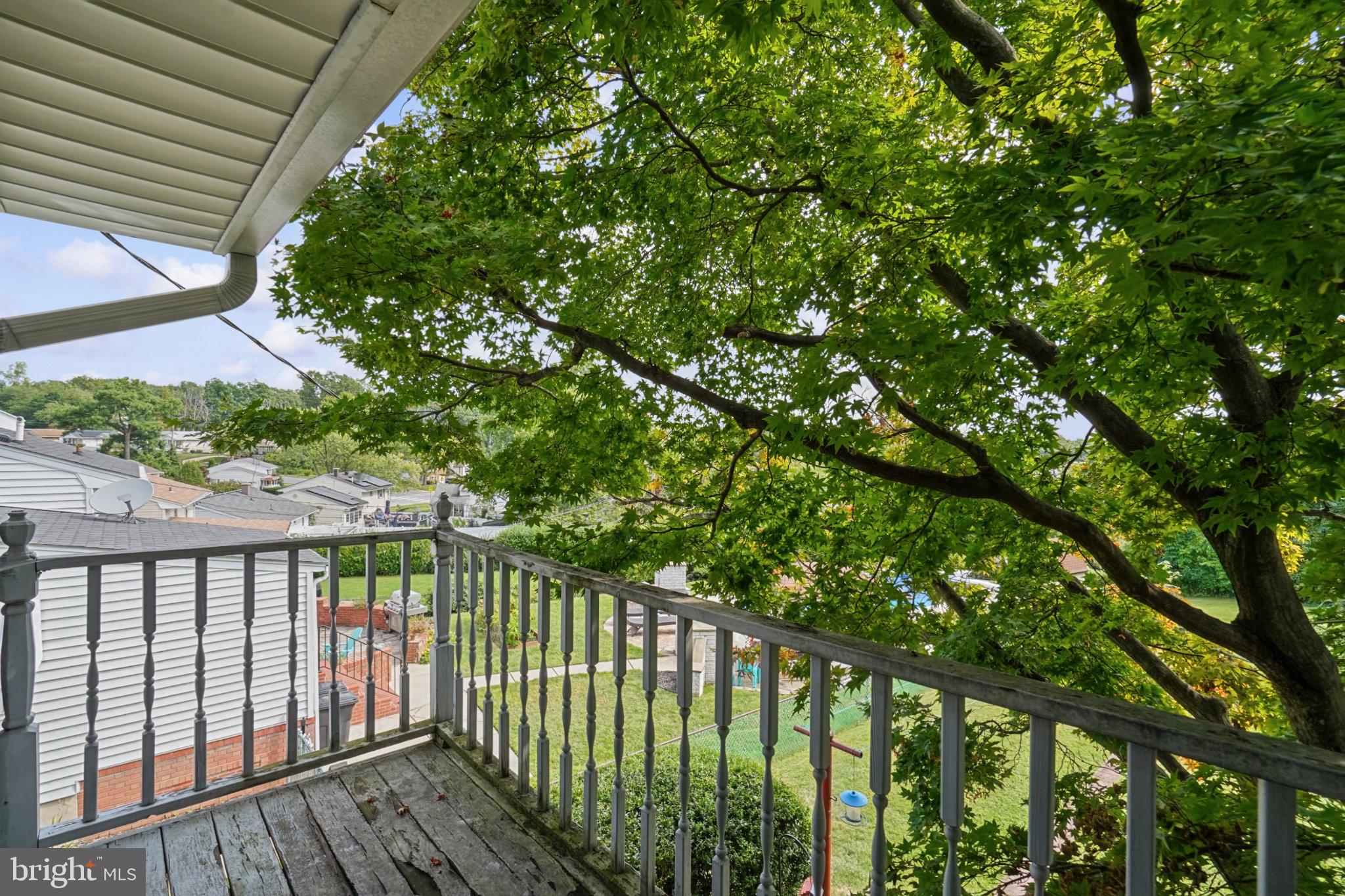 9215 Orbitan Road Baltimore, MD 21234 - Photo 16 of 45 Private Balcony