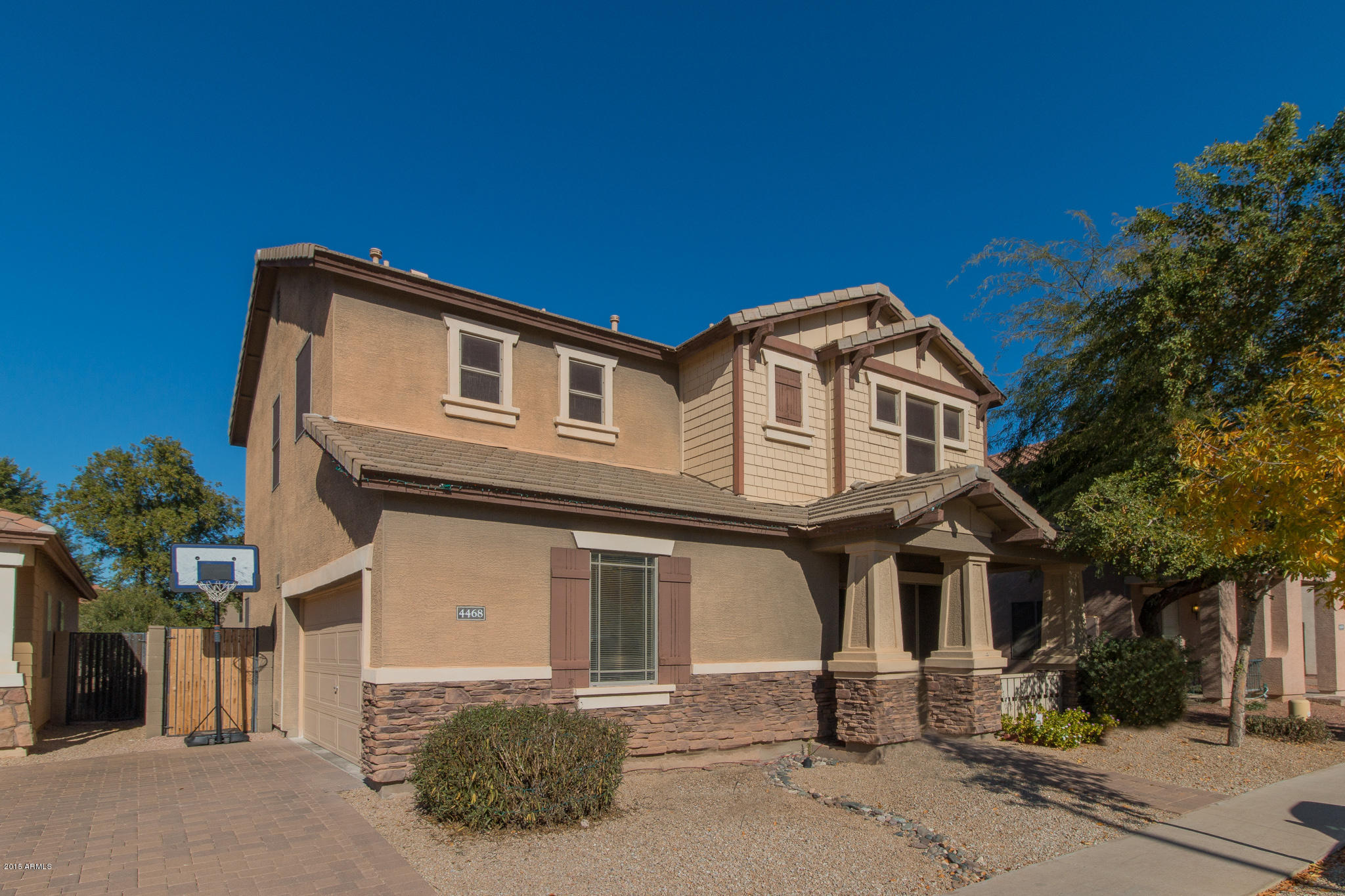 4468 East Del Rio Street Gilbert, AZ 85295 - Photo 1 of 33 1) FRONT OF HOME