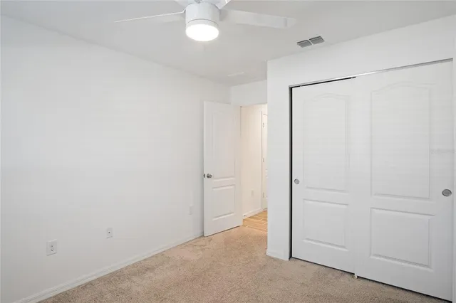 a view of closet area